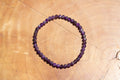 Bracelet d amethyste fin