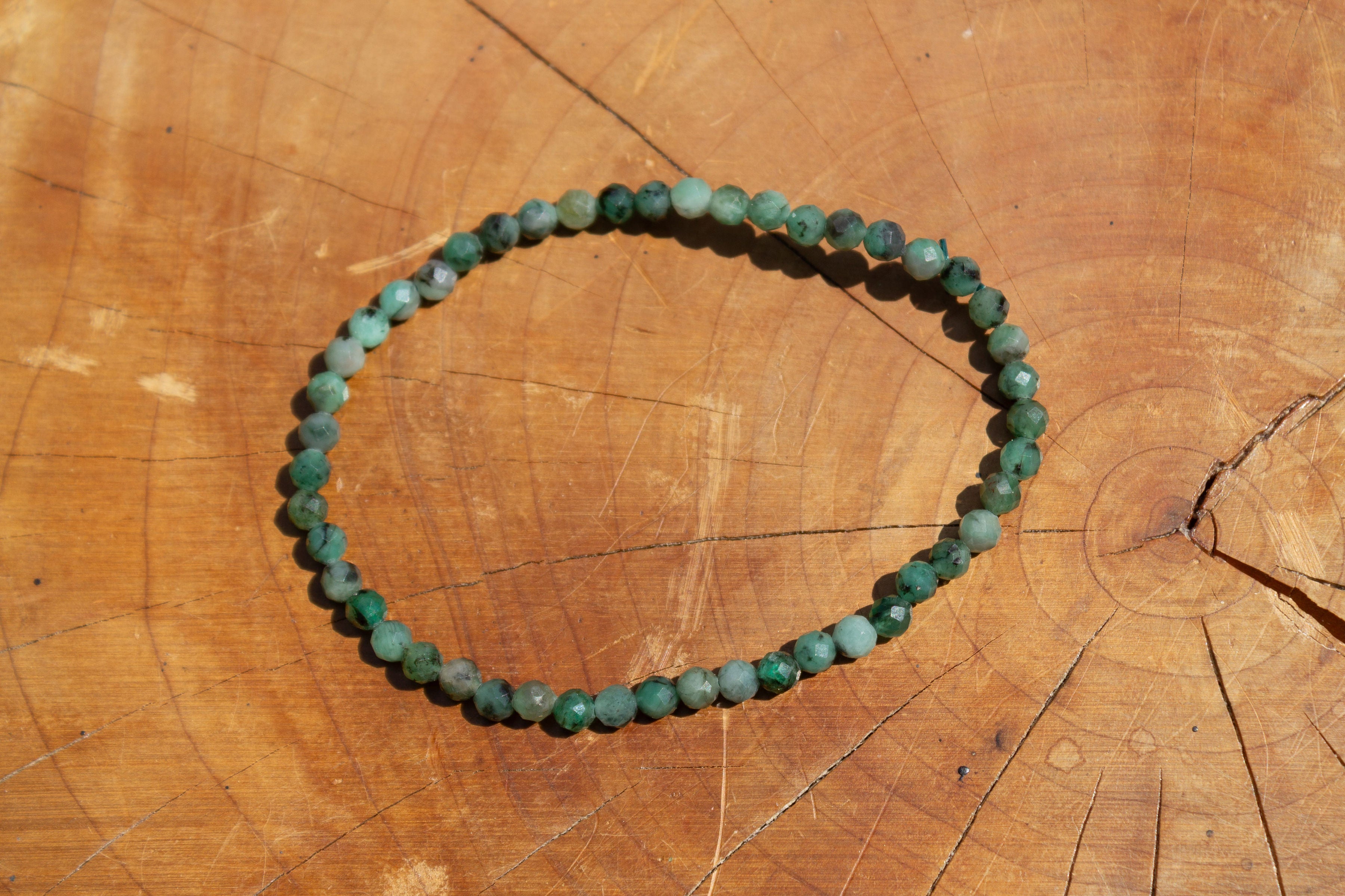 Bracelet d emeraude