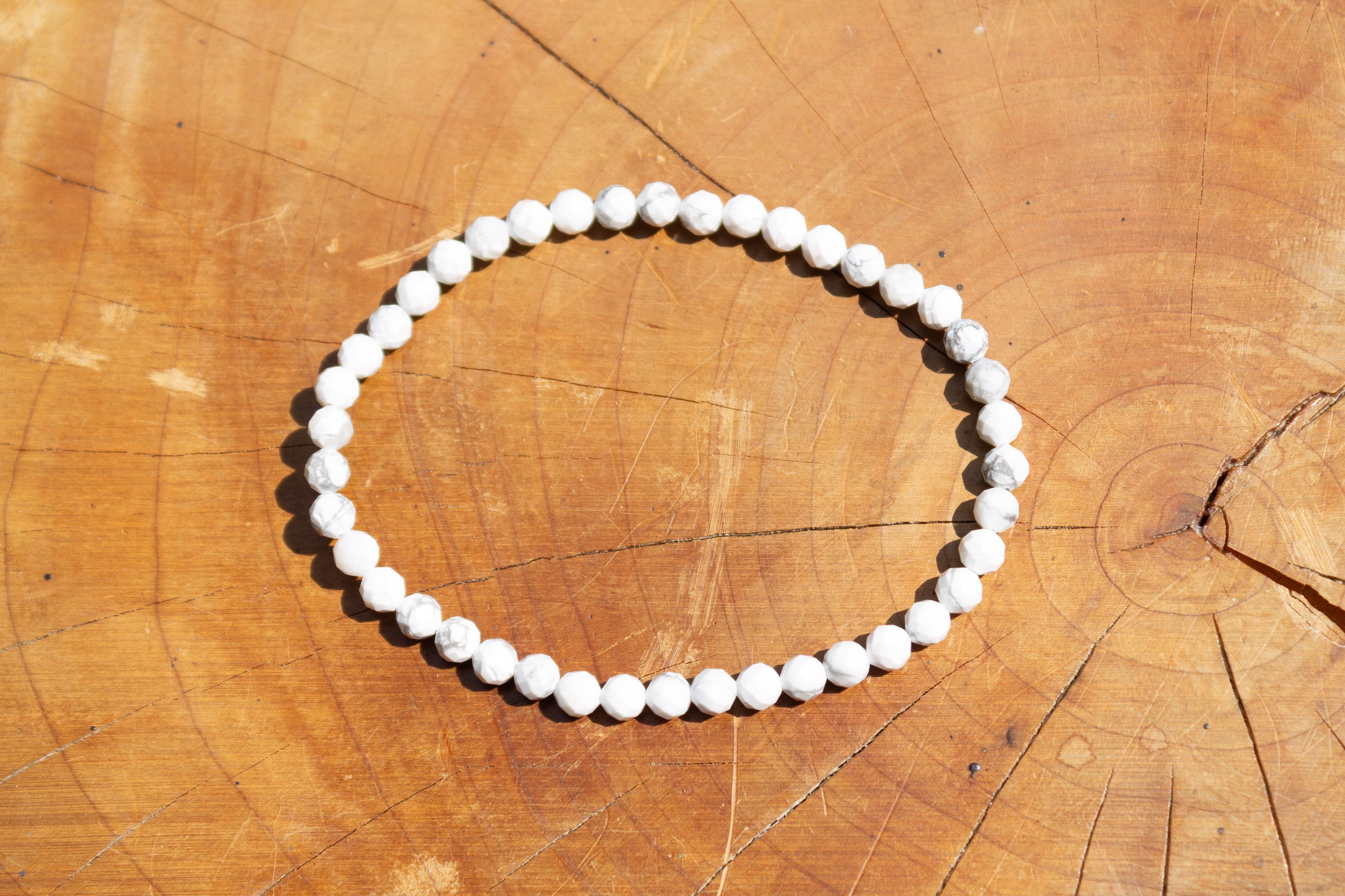 Bracelet de howlite