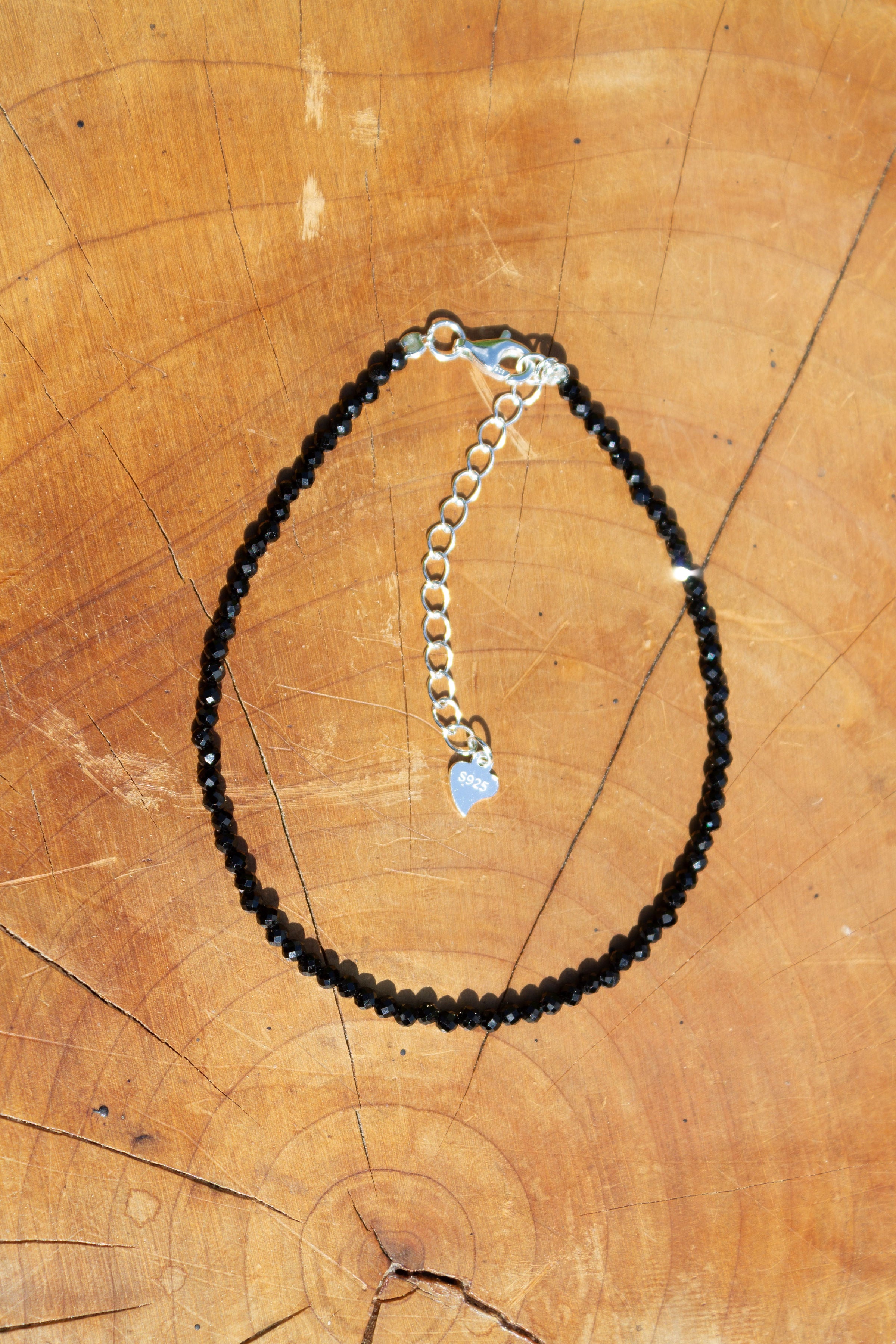 Bracelet de tourmaline noire