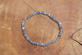 Bracelet d aigue marine fin