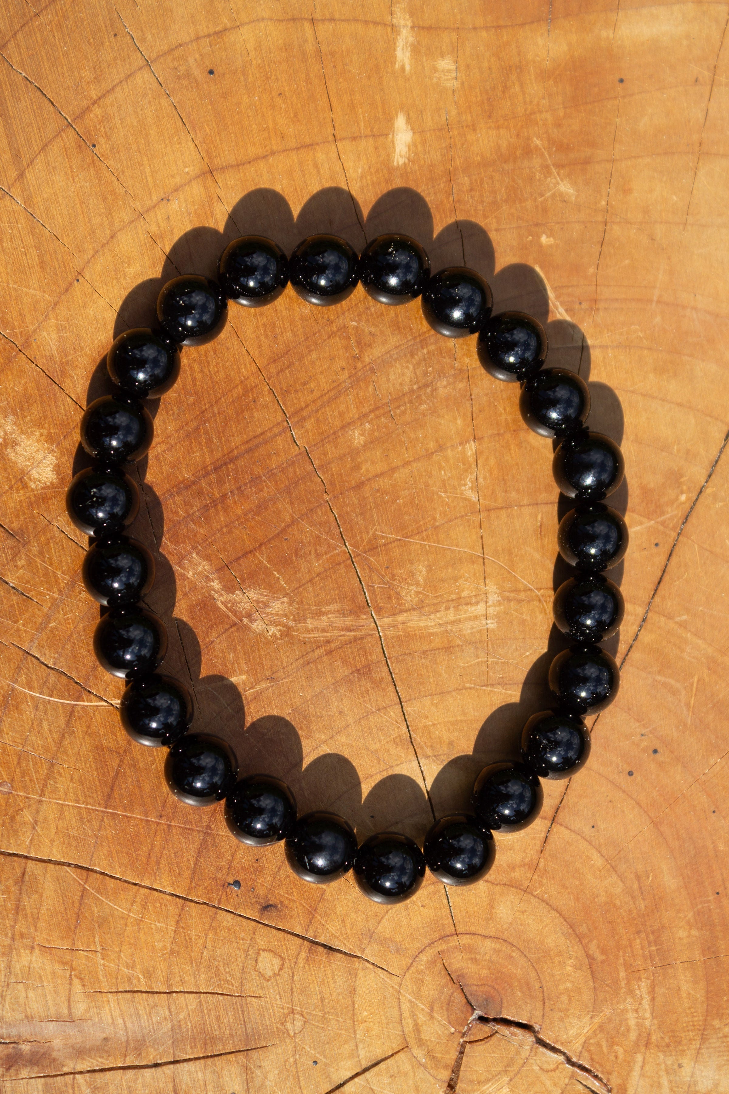Bracelet d agate noire