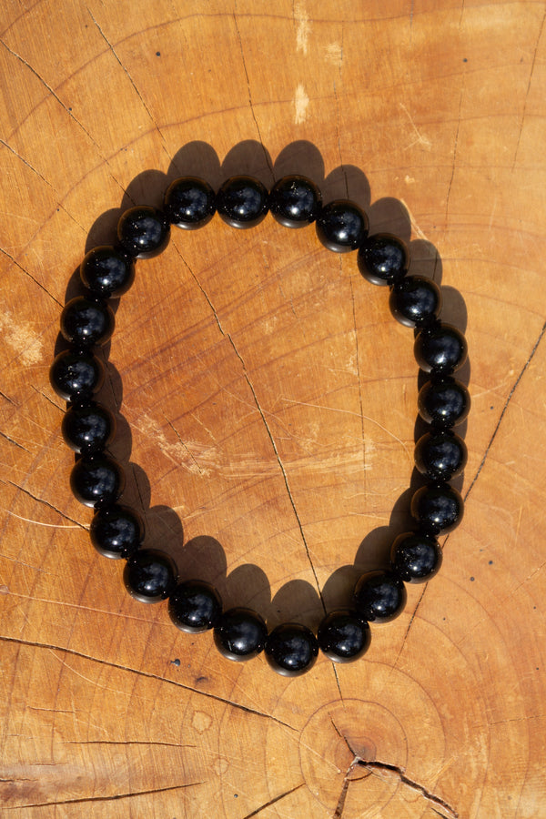 Bracelet d agate noire