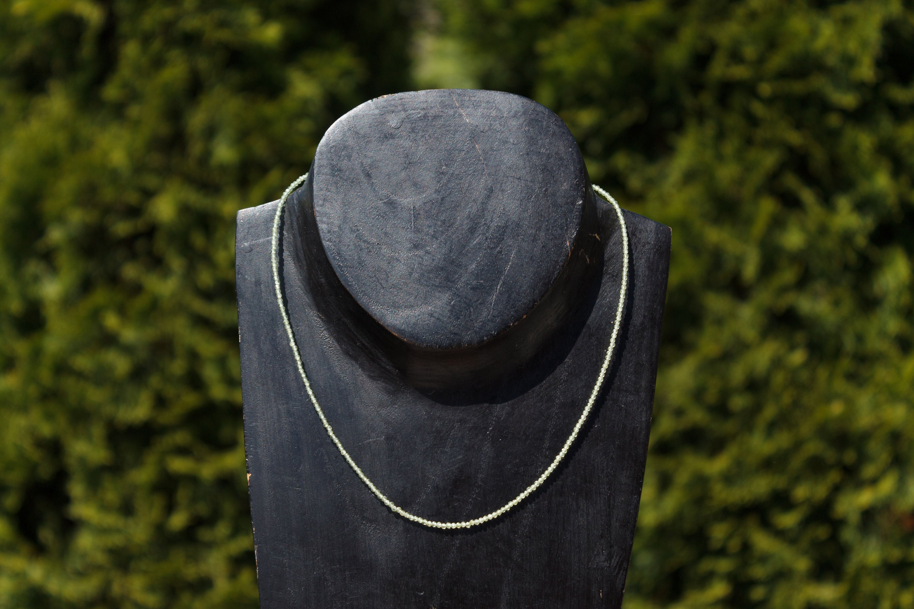 Collier peridot extra fin