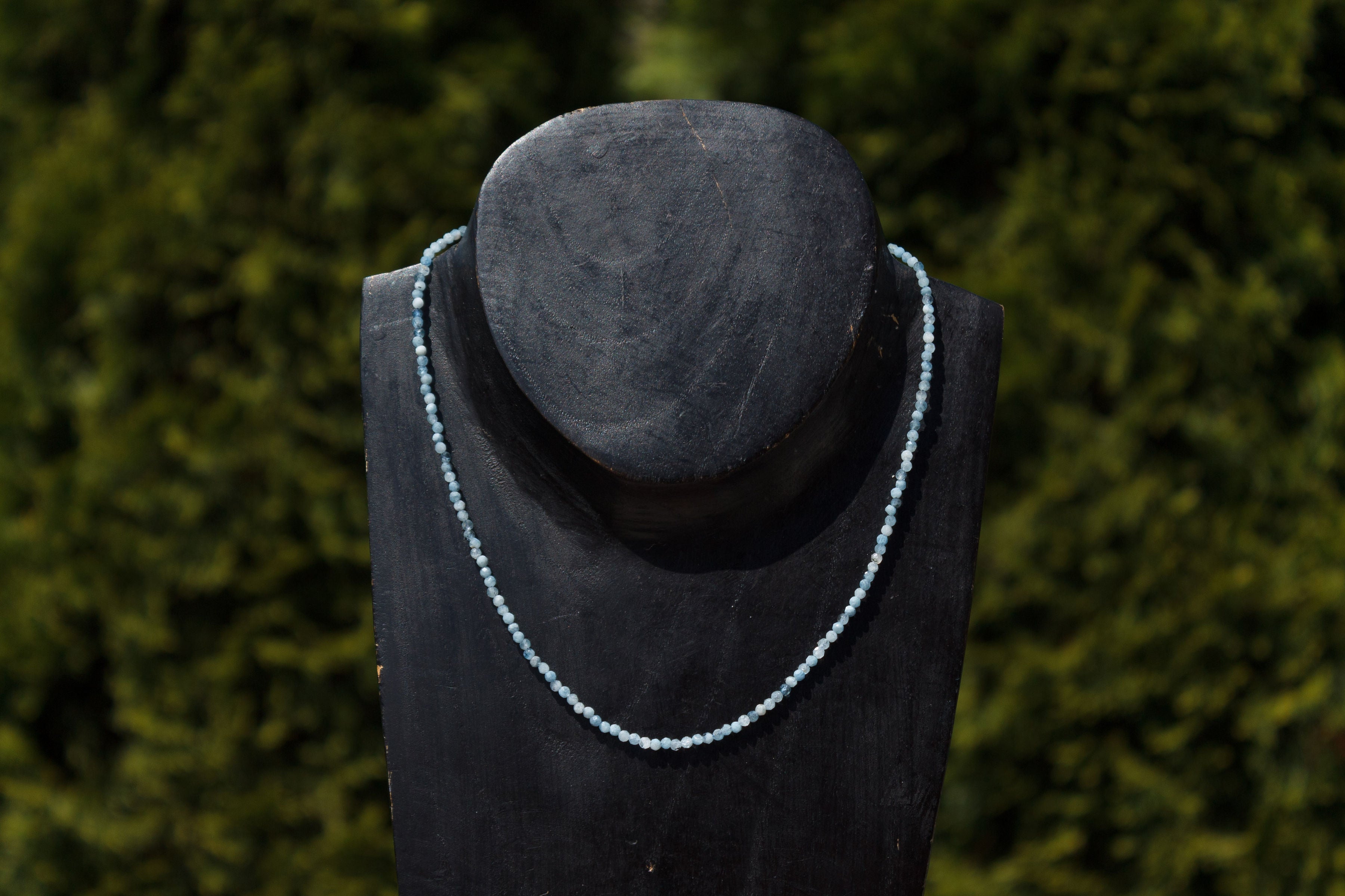 Collier aigue marine