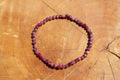 Bracelet de rubis fin