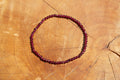 Bracelet de grenat fin