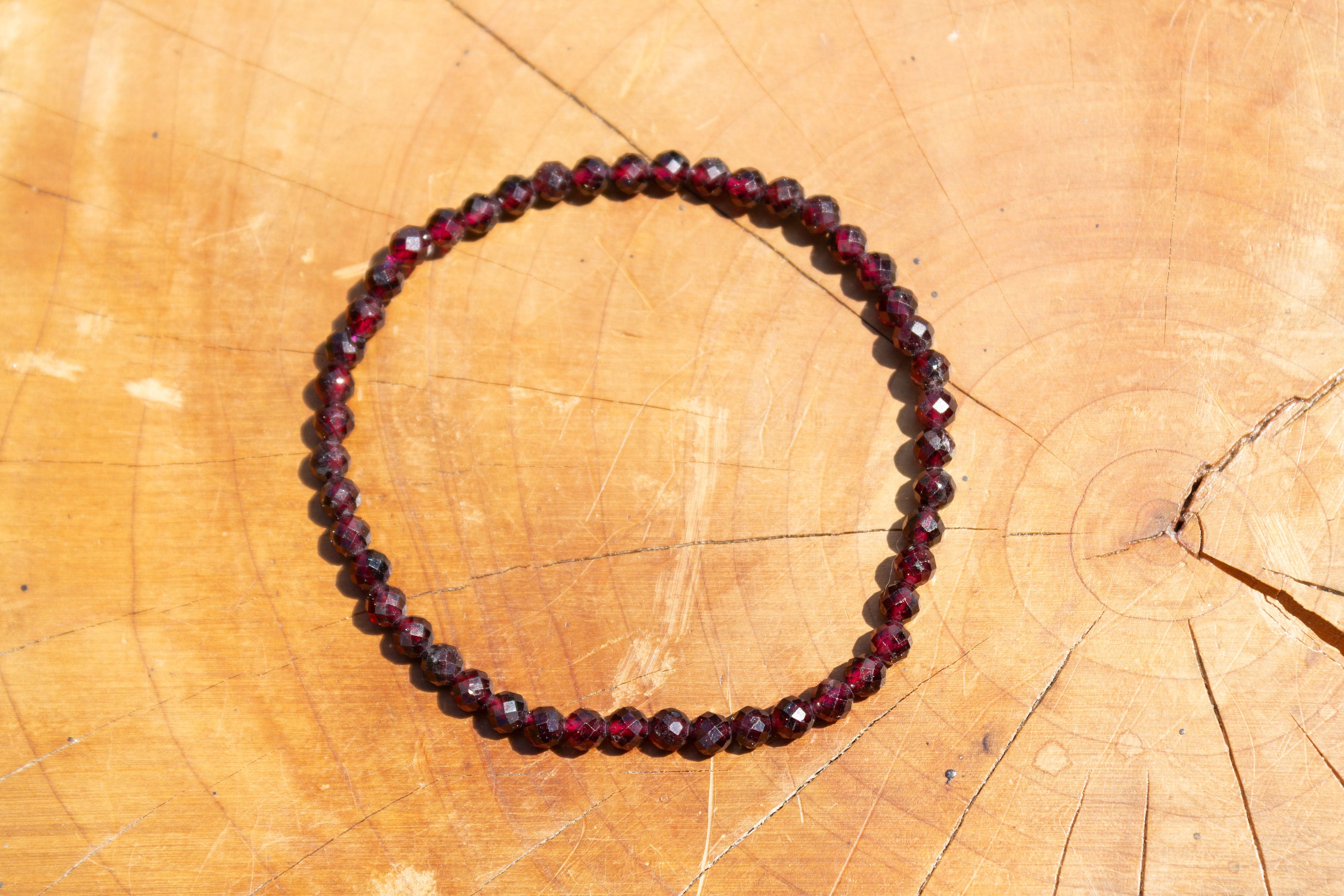 Bracelet de grenat